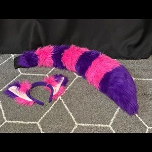 Pawstar Cheshire Ear and Tail Set